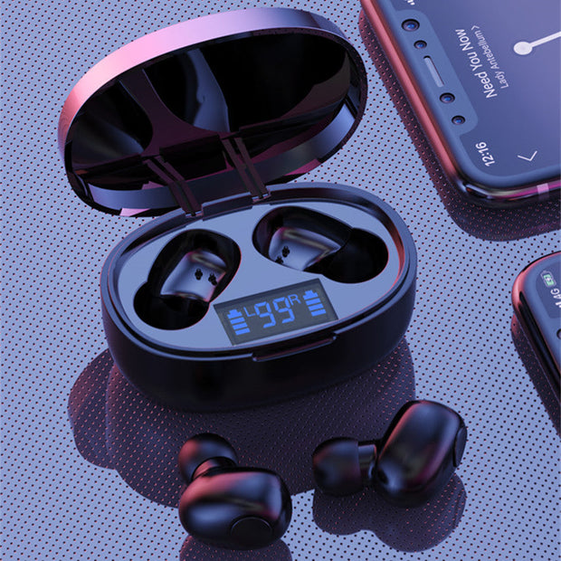 Mini-Single & Double Earbuds Sport Noise Cancelling Bluetooth Headset