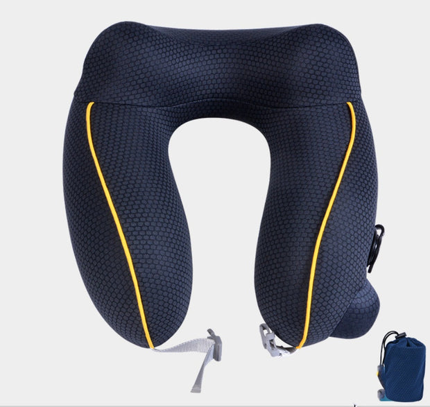 Inflatable U-Pillow Travel Pillow | Neck Support Cushion